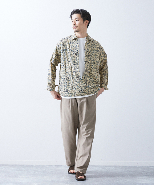 417 EDIFICE（フォーワンセブンエディフィス）の「【India print】プルオーバーシャツ（シャツ/ブラウス・メンズ・マルチ/その他3/その他11/その他15・MEDIUM/LARGE）」の20枚目の写真