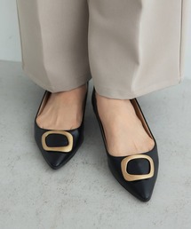 Edit Sheen（エディットシーン）の「メタルパーツフラットシューズ（パンプス）」