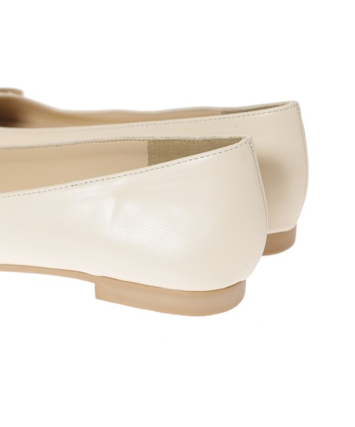 Edit Sheen（エディットシーン）の「メタルパーツフラットシューズ（パンプス・レディース・アイボリー/ブラック/ベージュ・21.5cm/22.0cm/22.5cm/23.0cm/23.5cm/24.0cm/24.5cm）」の14枚目の写真