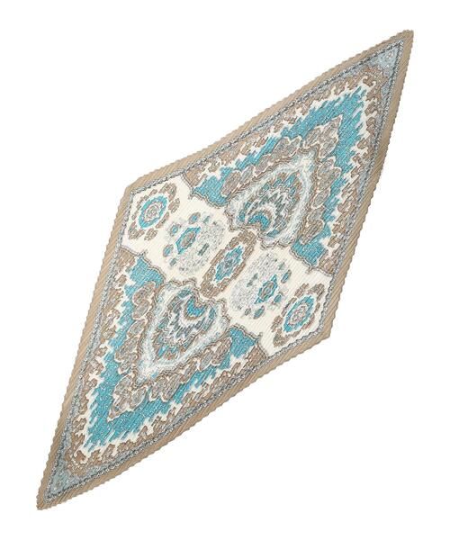 YECCA VECCA（イェッカヴェッカ）の「ペイズリープリントプリーツスカーフ（ストール/ショール・レディース・ブラック/ベージュ/オレンジ・FREE）」の13枚目の写真