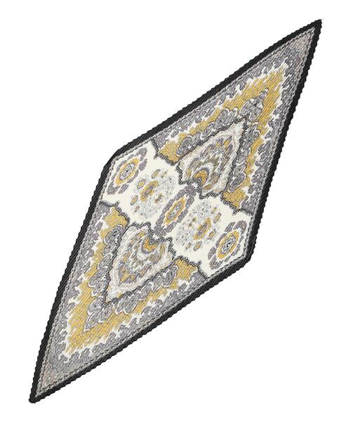 YECCA VECCA（イェッカヴェッカ）の「ペイズリープリントプリーツスカーフ（ストール/ショール・レディース・ブラック/ベージュ/オレンジ・FREE）」の8枚目の写真