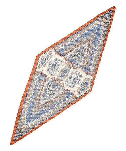 YECCA VECCA（イェッカヴェッカ）の「ペイズリープリントプリーツスカーフ（ストール/ショール・レディース・ブラック/ベージュ/オレンジ・FREE）」の11枚目の写真