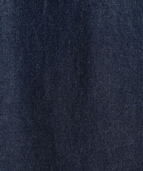 Grand PARK(グランドパーク)の「ライトデニムバンドカラーシャツカバーオール(セットアップ対応アイテム)(デニムジャケット・メンズ・ブルー/ネイビー・LARGE/MEDIUM/X-LARGE)」の14枚目の写真