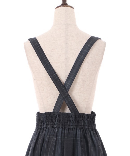 セール】カードル刺繍サス付タックスカート（スカート）｜axes