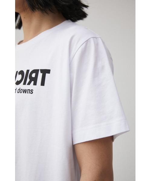 AZUL by moussy(アズールバイマウジー)の「TRICKSTER Tシャツ/トリックスターT(Tシャツ/カットソー・メンズ・ベージュ/ホワイト/ブラック・LARGE/MEDIUM/SMALL)」の11枚目の写真