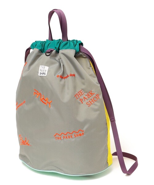 THE PARK SHOP（ザパークショップ）の「【SHIPS KIDS別注】THE PARK SHOP:WATER PARK KNAPSACK（バックパック/リュック・キッズ・ミント/ネイビー/グレー・ONE SIZE）」の15枚目の写真