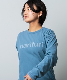 narifuri | アクティブメッシュバックポケットロングTシャツ(Tシャツ/カットソー)