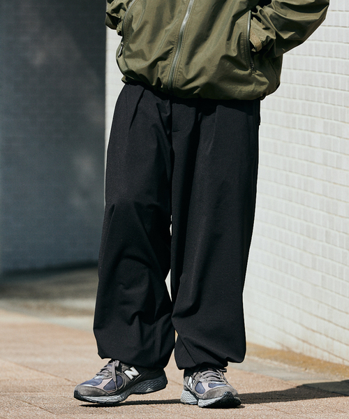 JOURNAL STANDARD(ジャーナルスタンダード)の「WOOLINO ライトオーバーパンツ(その他パンツ・メンズ・グレー/チャコールグレー/ブラック・LARGE/SMALL/MEDIUM)」の5枚目の写真