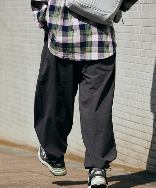 JOURNAL STANDARD(ジャーナルスタンダード)の「WOOLINO ライトオーバーパンツ(その他パンツ・メンズ・グレー/チャコールグレー/ブラック・LARGE/SMALL/MEDIUM)」の14枚目の写真