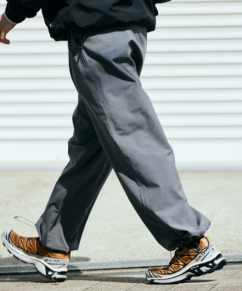 JOURNAL STANDARD(ジャーナルスタンダード)の「WOOLINO ライトオーバーパンツ(その他パンツ・メンズ・グレー/チャコールグレー/ブラック・LARGE/SMALL/MEDIUM)」の18枚目の写真