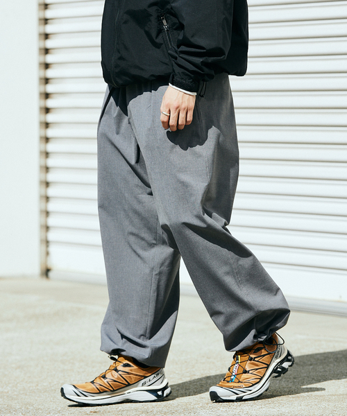 JOURNAL STANDARD(ジャーナルスタンダード)の「WOOLINO ライトオーバーパンツ(その他パンツ・メンズ・グレー/チャコールグレー/ブラック・LARGE/SMALL/MEDIUM)」の19枚目の写真