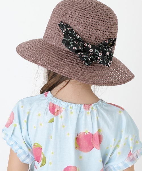 HAKKA KIDS(ハッカキッズ)の「レースリボン付きブレードハット(ハット・キッズ・ベージュ/ブラウン/ピンク・L/M/S)」の20枚目の写真