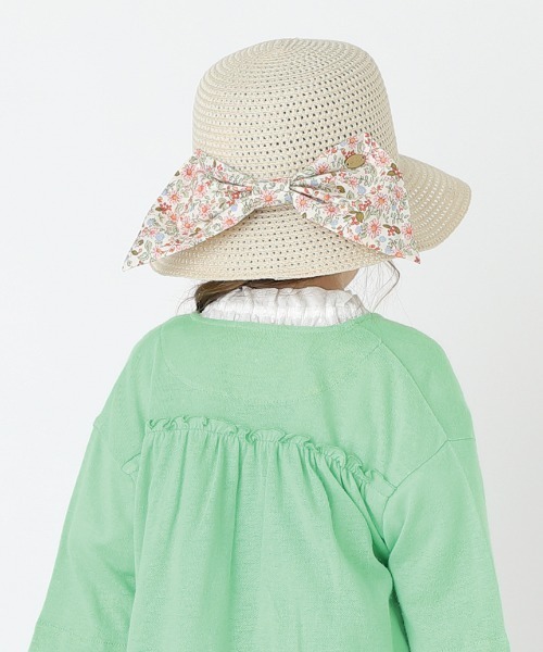 HAKKA KIDS(ハッカキッズ)の「レースリボン付きブレードハット(ハット・キッズ・ベージュ/ブラウン/ピンク・L/M/S)」の18枚目の写真