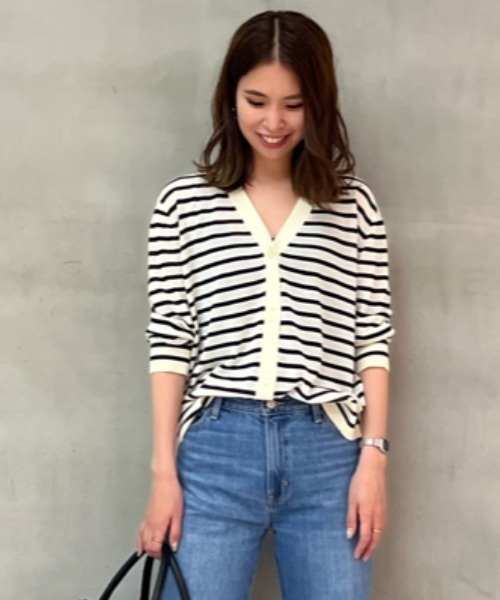 Mila Owen（ミラオーウェン）の「シェル釦ハイゲージボックス