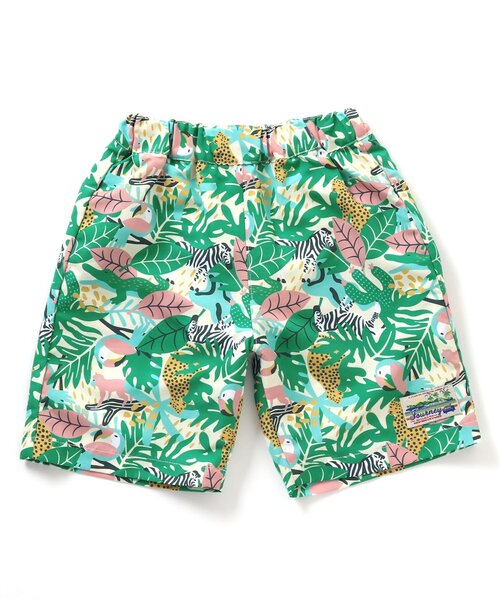 BREEZE（ブリーズ）の「【UVカット水着】ワクワクビーチショーツ（水着・キッズ・オフホワイト/ブルー/サックスブルー/ライム/グリーン/レッド/ピンク/パープル・80/90/100/110/120/130/140）」の18枚目の写真