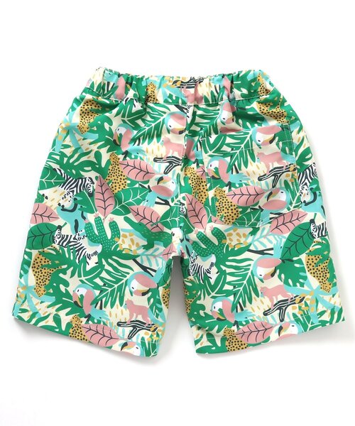 BREEZE（ブリーズ）の「【UVカット水着】ワクワクビーチショーツ（水着・キッズ・オフホワイト/ブルー/サックスブルー/ライム/グリーン/レッド/ピンク/パープル・80/90/100/110/120/130/140）」の21枚目の写真