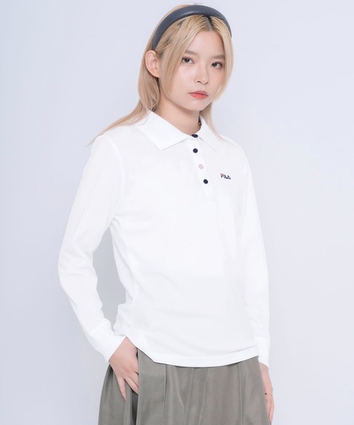 セール】FILA フィラ ブランド ロゴ ワンポイント 刺繍 UVカット