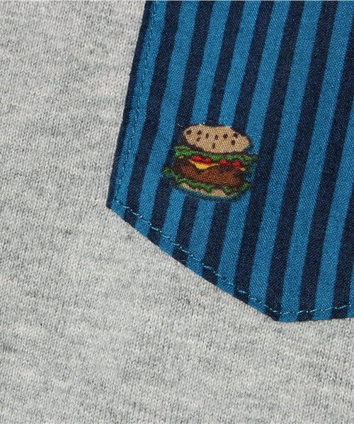 SHIPS（シップス）の「SHIPS KIDS:ハンバーガー TEE(kids)（Tシャツ/カットソー・キッズ・オフホワイト/ライトグレー・110/130/120/100）」の10枚目の写真