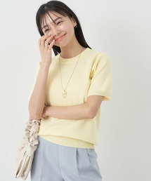 earth music&ecology | 総針クルーネックハンソデプルオーバー(Tシャツ/カットソー)