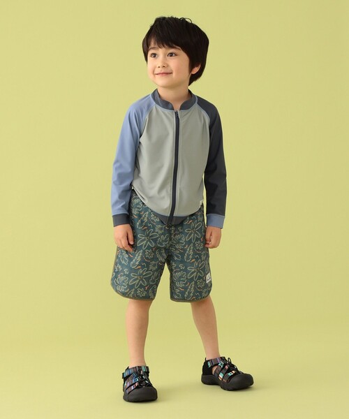 BEAMS mini（ビームスミニ）の「BEAMS mini / UV ラッシュガード 23SS（100～130cm）（水着・キッズ・その他/ホワイト系その他・MEDIUM/LARGE/SMALL）」の10枚目の写真