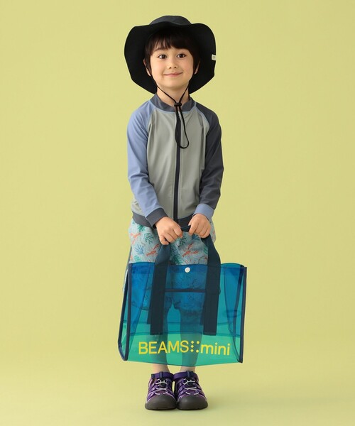 BEAMS mini（ビームスミニ）の「BEAMS mini / UV ラッシュガード 23SS（100～130cm）（水着・キッズ・その他/ホワイト系その他・MEDIUM/LARGE/SMALL）」の12枚目の写真