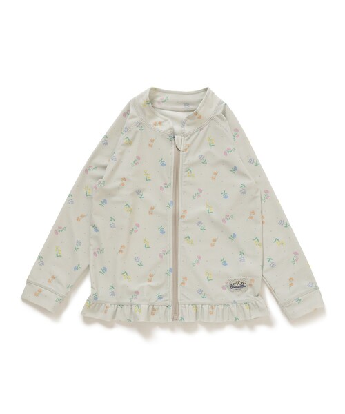 BEAMS mini（ビームスミニ）の「BEAMS mini / UV ラッシュガード 23SS（100～130cm）（水着・キッズ・その他/ホワイト系その他・MEDIUM/LARGE/SMALL）」の15枚目の写真