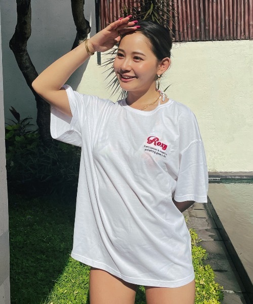 ROXY（ロキシー）の「【ZOZO限定アイテム】ROXY VIBES TEE/ロキシーバックプリント半袖Tシャツ（Tシャツ/カットソー・レディース・ピンク/ホワイト/ブラック・FREE）」の12枚目の写真