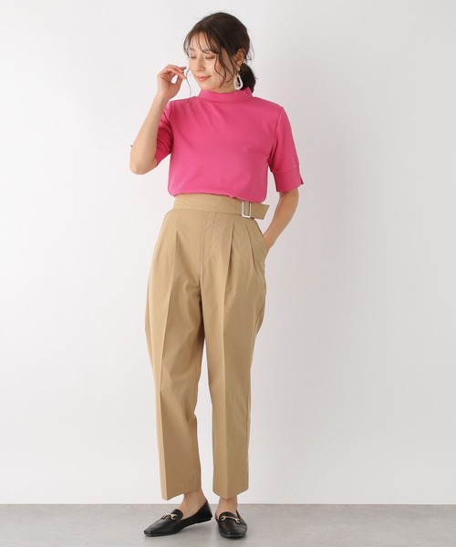 LEPSIM（レプシィム）の「きれいめチノパンツ　188376（チノパンツ・レディース・カーキ/ネイビー/ベージュ・LARGE/MEDIUM）」の12枚目の写真