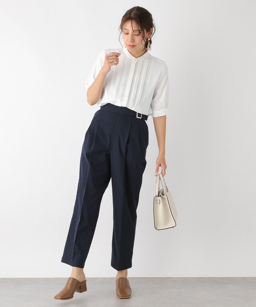 LEPSIM（レプシィム）の「きれいめチノパンツ　188376（チノパンツ・レディース・カーキ/ネイビー/ベージュ・LARGE/MEDIUM）」の18枚目の写真