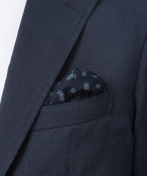 NOLLEY'S goodman(ノーリーズグッドマン)の「【WEB限定】《セットアップ対応》Soalon/ソアロン ダブルジャケット(テーラードジャケット・メンズ・ブルー系その他/ブラック系その他/ベージュ系その他・M/L/S)」の13枚目の写真
