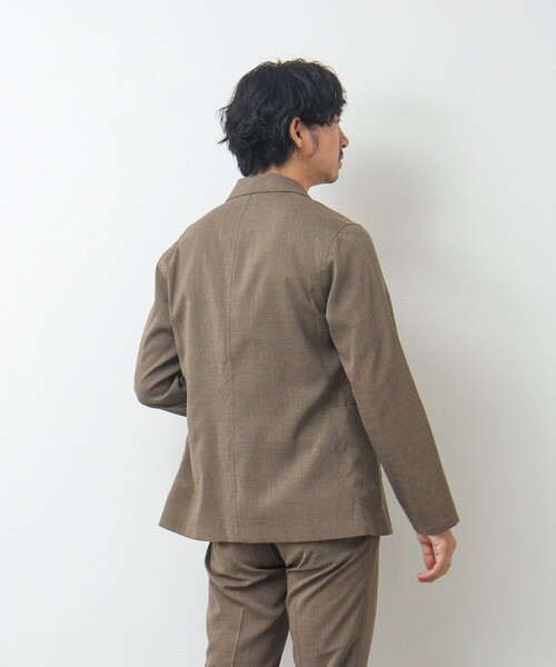 NOLLEY'S goodman(ノーリーズグッドマン)の「【WEB限定】《セットアップ対応》Soalon/ソアロン ダブルジャケット(テーラードジャケット・メンズ・ブルー系その他/ブラック系その他/ベージュ系その他・M/L/S)」の21枚目の写真