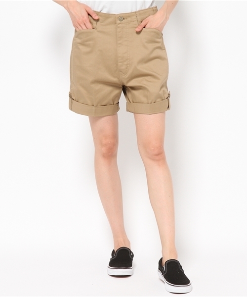 BEN DAVIS(ベンデイビス)の「BEN DAVIS LADIES SHORTS(その他パンツ・レディース・ベージュ/ブルー/ネイビー・SMALL/MEDIUM)」の2枚目の写真