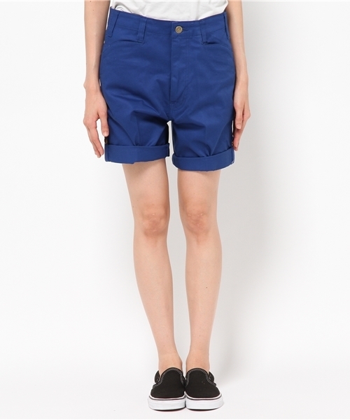 BEN DAVIS(ベンデイビス)の「BEN DAVIS LADIES SHORTS(その他パンツ・レディース・ベージュ/ブルー/ネイビー・SMALL/MEDIUM)」の4枚目の写真