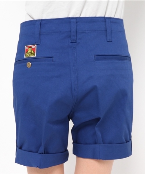 BEN DAVIS(ベンデイビス)の「BEN DAVIS LADIES SHORTS(その他パンツ・レディース・ベージュ/ブルー/ネイビー・SMALL/MEDIUM)」の9枚目の写真