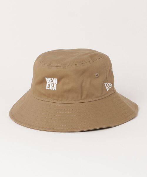 NEW ERA(ニューエラ)の「NEW ERA/ニューエラ キッズ ハット HAT KIDS BUCKET01 SQUARE 13517789(ハット・キッズ・ベージュ・57cm/54cm)」の1枚目の写真