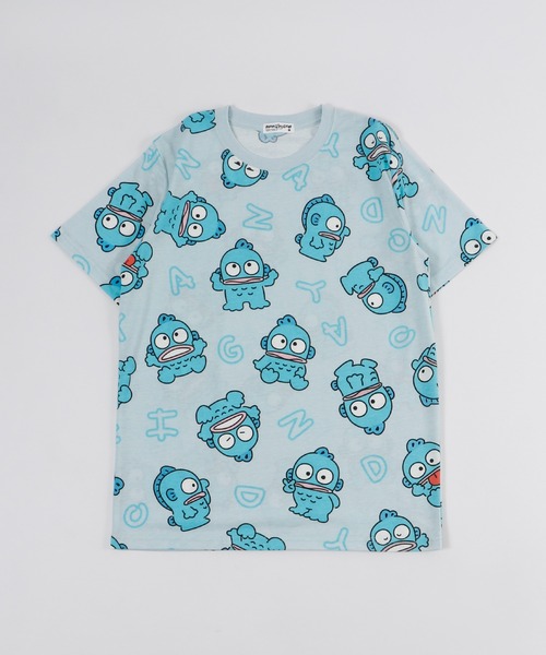 sanrio（サンリオ）の「sanrio/サンリオ　キャラクター  半袖 Tシャツ（Tシャツ/カットソー・レディース・ブルー系その他/ホワイト系その他/ホワイト/ライトパープル/オレンジ/ライトグリーン/サックスブルー・LL/L/M）」の11枚目の写真