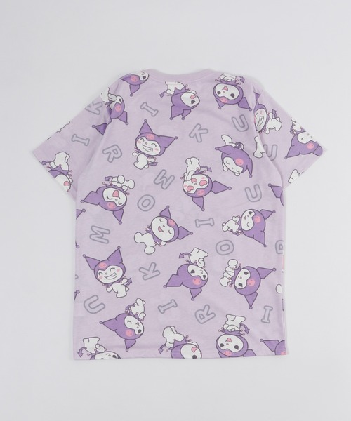 sanrio（サンリオ）の「sanrio/サンリオ　キャラクター  半袖 Tシャツ（Tシャツ/カットソー・レディース・ブルー系その他/ホワイト系その他/ホワイト/ライトパープル/オレンジ/ライトグリーン/サックスブルー・LL/L/M）」の9枚目の写真