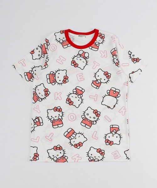 sanrio（サンリオ）の「sanrio/サンリオ　キャラクター  半袖 Tシャツ（Tシャツ/カットソー・レディース・ブルー系その他/ホワイト系その他/ホワイト/ライトパープル/オレンジ/ライトグリーン/サックスブルー・LL/L/M）」の14枚目の写真