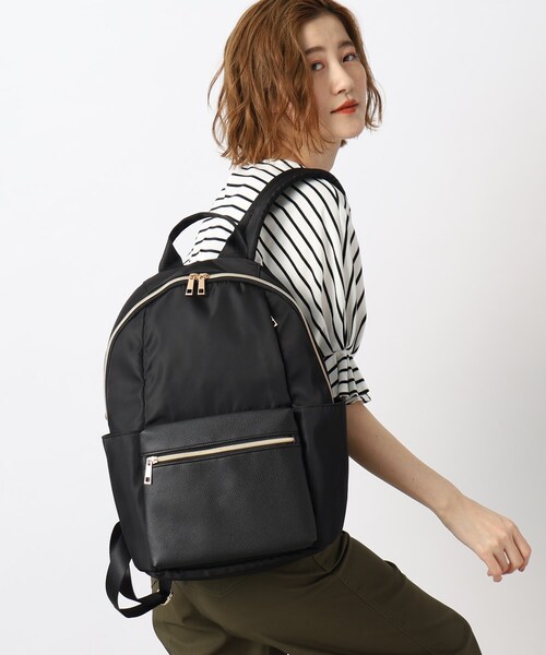 grove(グローブ)の「◆【インスタ企画】撥水多機能リュック(バックパック/リュック・レディース・ブラック/グレー/ライトベージュ/ブラック系7・00)」の18枚目の写真