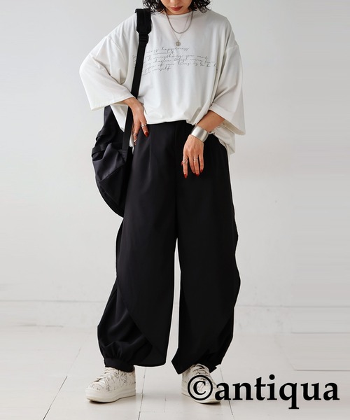 antiqua(アンティカ)の「ラッフルパンツ(その他パンツ・レディース・ブラック・FREE)」の14枚目の写真