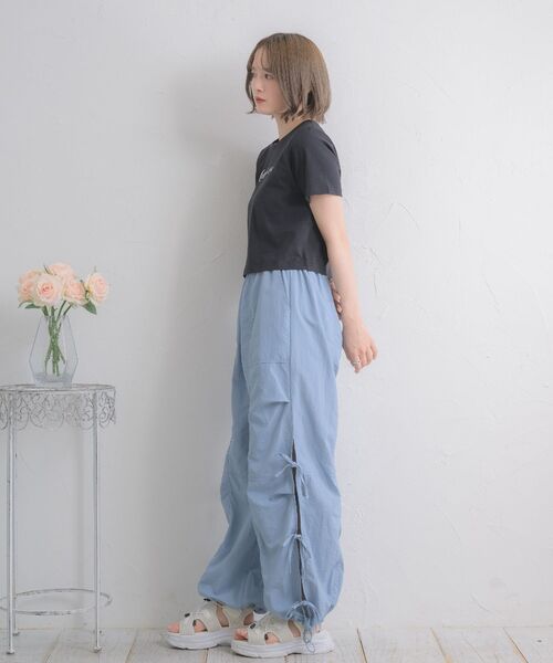 ems excite(エムズエキサイト)の「ラインストーンTEE(Tシャツ/カットソー・レディース・オフホワイト/レッド/ブラック・FREE)」の12枚目の写真