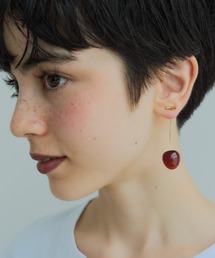 manana suerte | アメリカンチェリーピアス(ピアス（両耳用）)