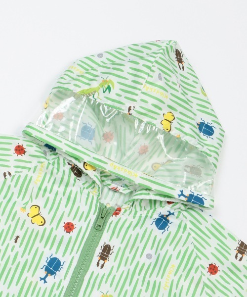 kladskap（クレードスコープ）の「総柄レインコート（レインコート/ポンチョ・キッズ・ピンク/ブルー/グリーン・L/M）」の16枚目の写真