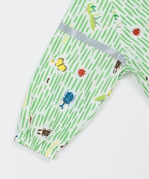 kladskap（クレードスコープ）の「総柄レインコート（レインコート/ポンチョ・キッズ・ピンク/ブルー/グリーン・L/M）」の6枚目の写真