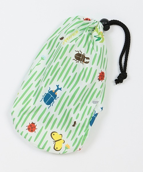 kladskap（クレードスコープ）の「総柄レインコート（レインコート/ポンチョ・キッズ・ピンク/ブルー/グリーン・L/M）」の10枚目の写真