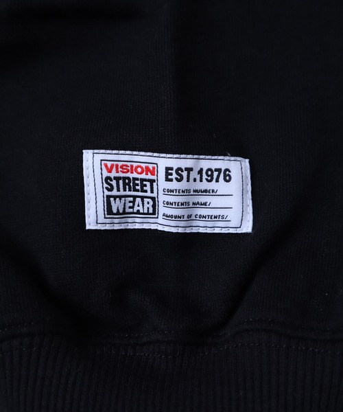 VISION STREET WEAR（ヴィジョンストリートウェア）の「【VISION STREET WEAR】マルチイラスト バックプリントプルオーバーパーカー（パーカー・メンズ・ライトグレー/ブラック・LARGE/MEDIUM/X-LARGE）」の20枚目の写真