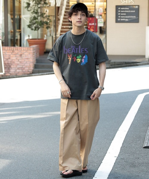 RAGEBLUE（レイジブルー）の「刺繍デザイン/ワイドストレート/タックチノパンツ（チノパンツ・メンズ・ブラック/ベージュ/ベージュ系その他3・SMALL/MEDIUM/LARGE）」の19枚目の写真