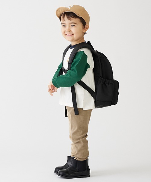 petit main(プティマイン)の「【WEB限定】【リンク】【プティプラ】カラフルキッズリュック【黒】(キッズ)(バックパック/リュック・キッズ・ブラック・FREE)」の19枚目の写真