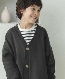 pairmanon（ペアマノン）の「オーバーサイズ Vネック カーディガン（カーディガン/ボレロ・キッズ）」