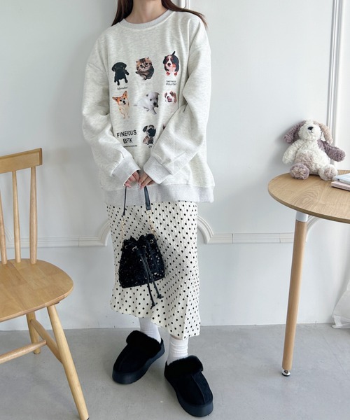 Loueme(ルエム)の「フェイクファームートン厚底スリッポンシューズ(その他シューズ・レディース・キャメル/アイボリー/ブラック・23.5cm/24.5cm)」の15枚目の写真